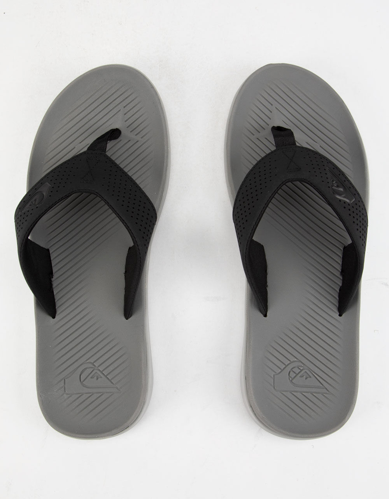 QUIKSILVER Haleiwa Plus Gray Mens Sandals image number 1