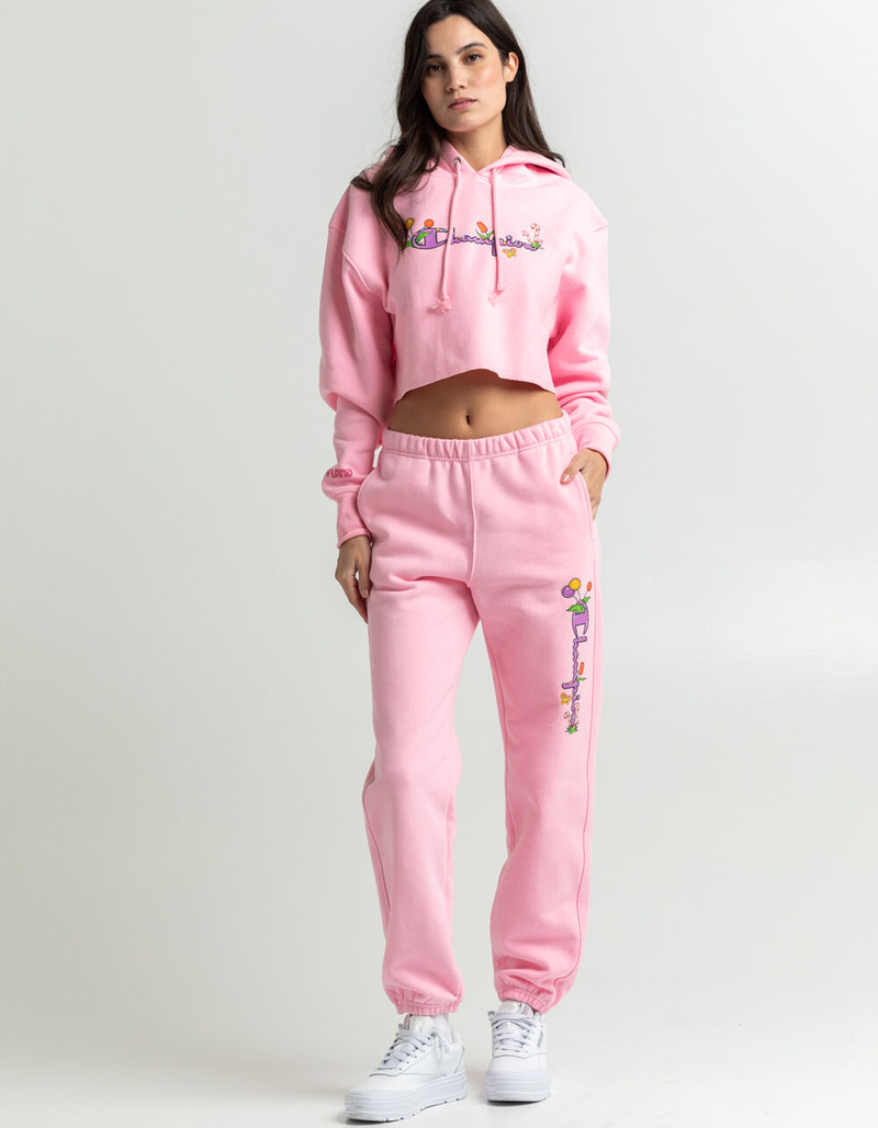 CHAMPION x Candy Land Womens Crop Hoodie image number 3