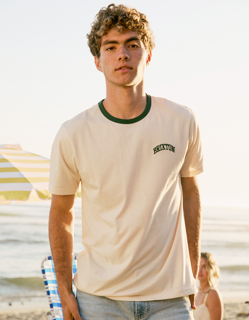 BRIXTON Varsity Mens Ringer Tee image number 0