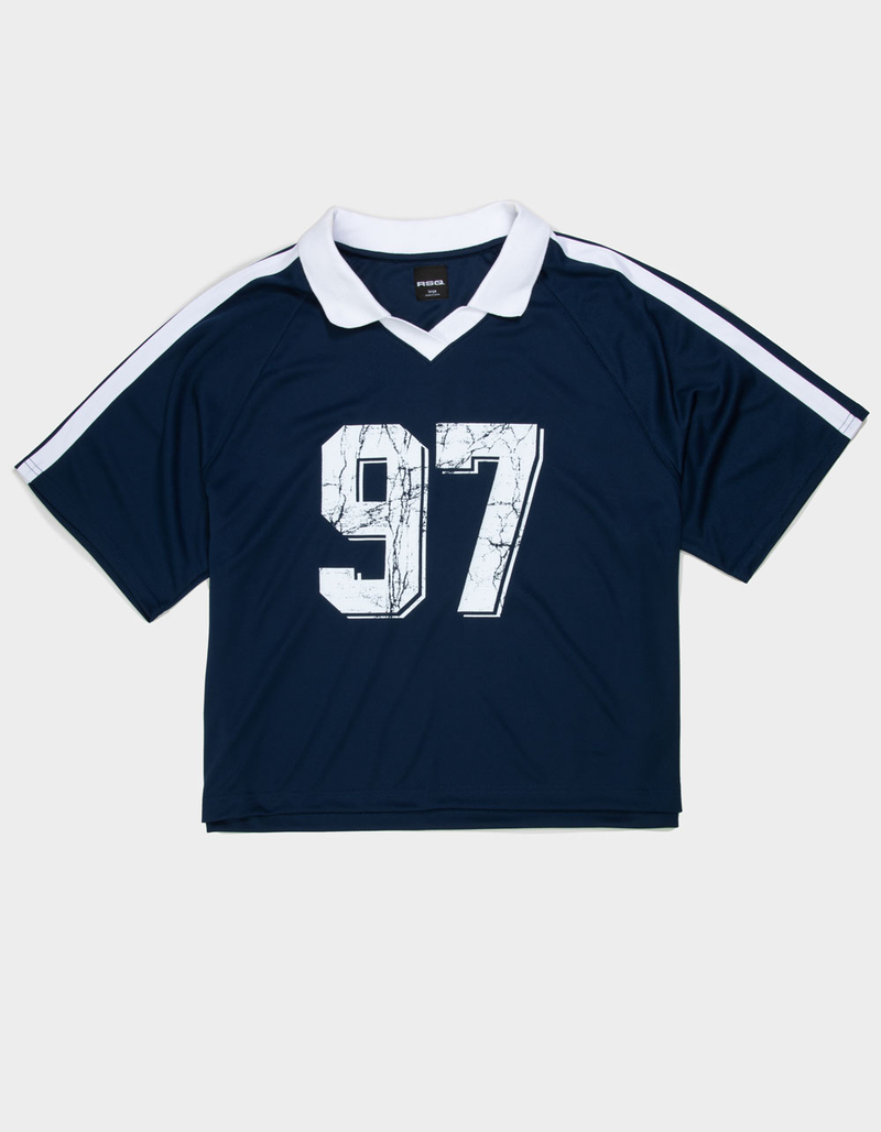 RSQ Mens Cropped Soccer Jersey image number 1