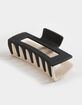 FULL TILT Two Tone Matte Claw Hair Clip image number 1