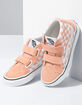 VANS Checkerboard Sk8-Mid Reissue Girls Velcro Shoes image number 3