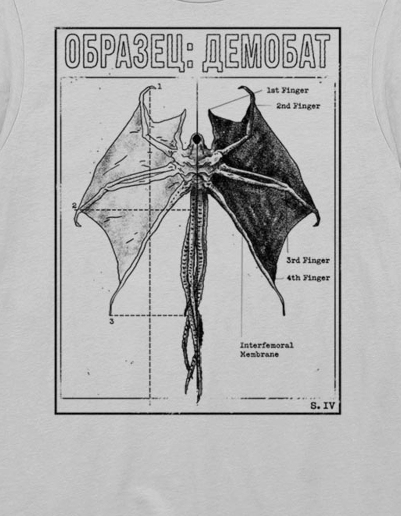 STRANGER THINGS Demobat Unisex Tee image number 1