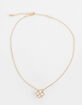 FULL TILT Dainty Iridescent Pendant Necklace image number 1