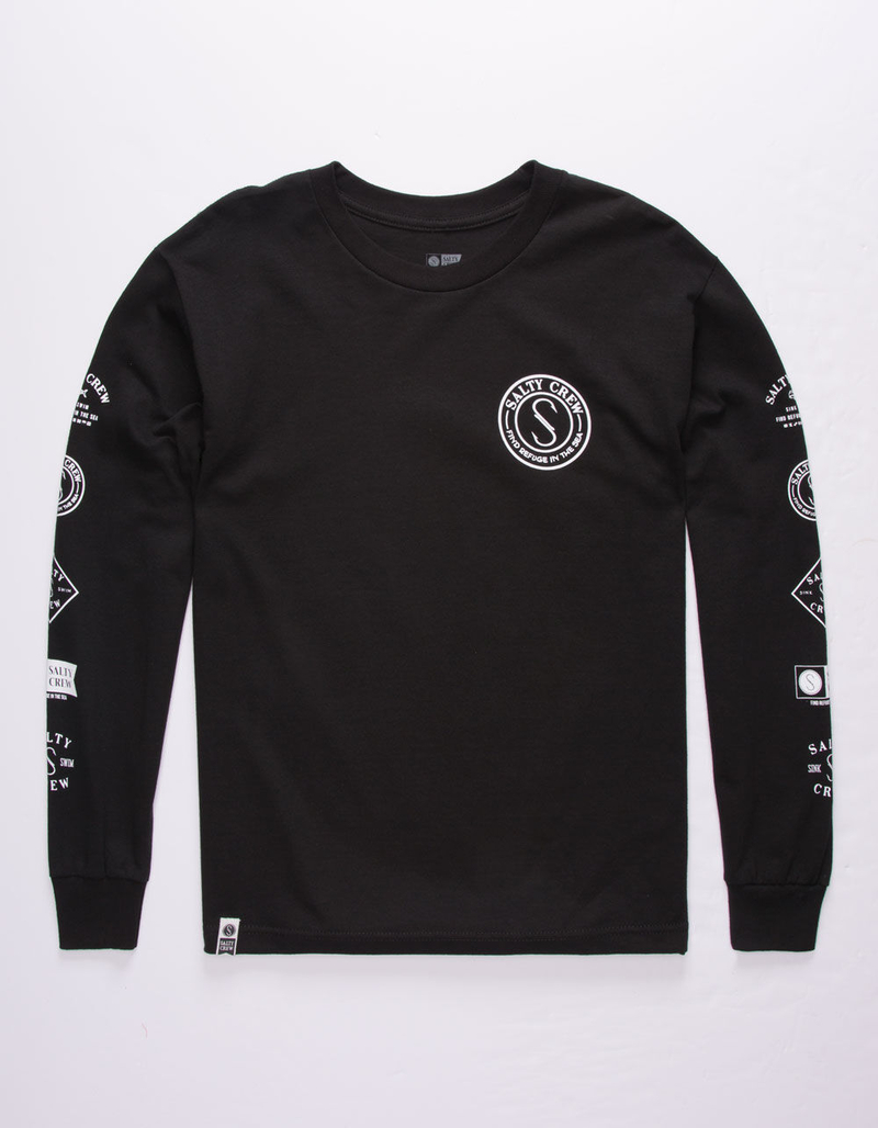 SALTY CREW Palomar Black Boys T-Shirt image number 2