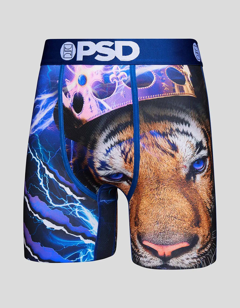 PSD Tiger King Mens Boxer Briefs image number 0