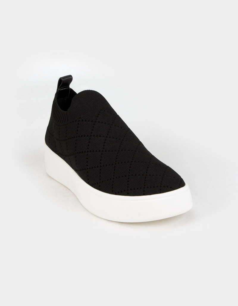STEVE MADDEN Bequilt Womens Black Sneakers image number 1