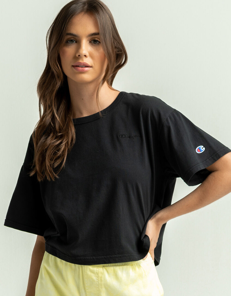 CHAMPION Vintage Dye Womens Crop Tee image number 0