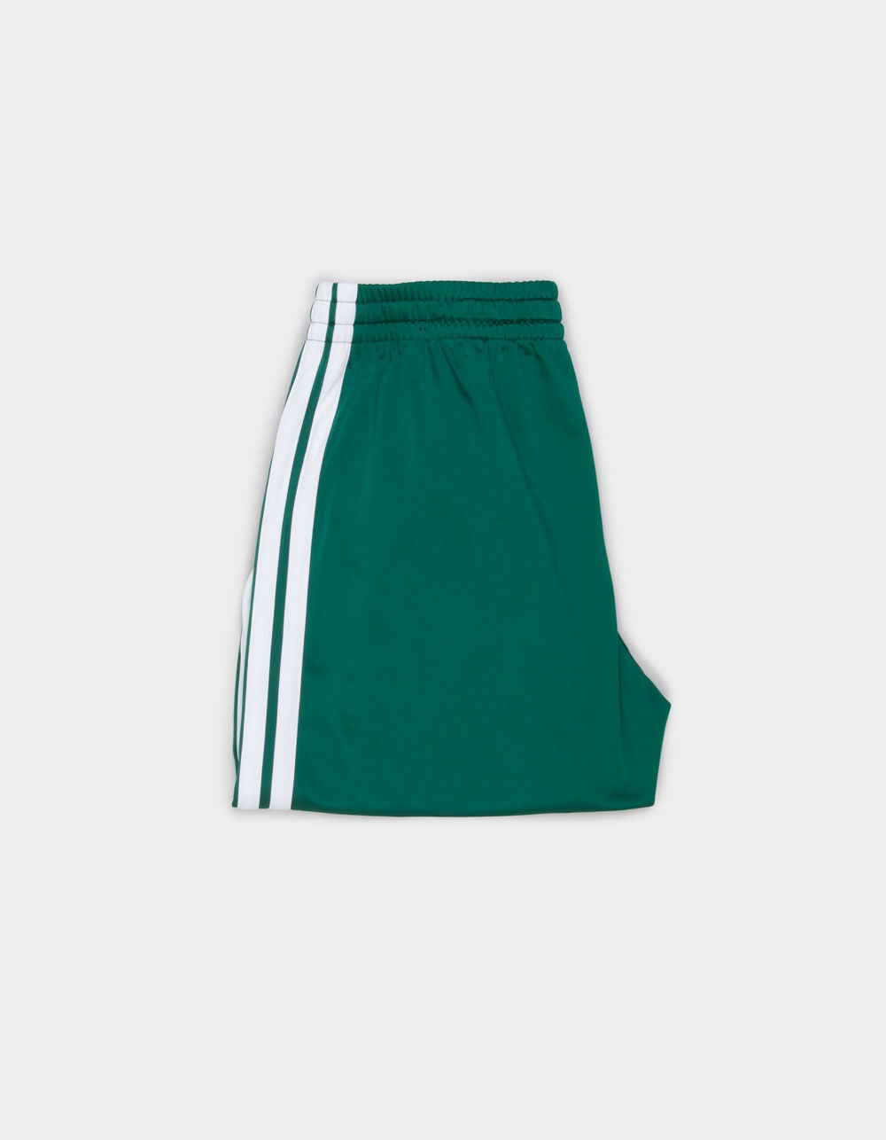 ADIDAS 3 Stripes Tricot Mens Open Hem Track Pants - GREEN