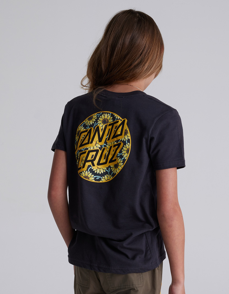 SANTA CRUZ Sunflower Dot Girls Boyfriend Tee image number 0