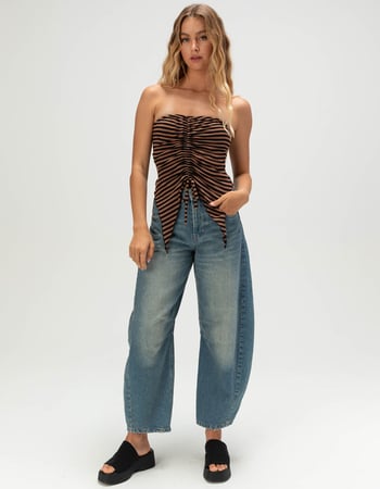 BDG Urban Outfitters Womens Stripe Bandeau Top Alternative Image