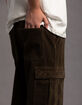 RSQ Mens Loose Corduroy Cargo Pants  image number 6