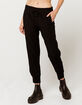 HURLEY Beach Black Womens Jogger Pants image number 2