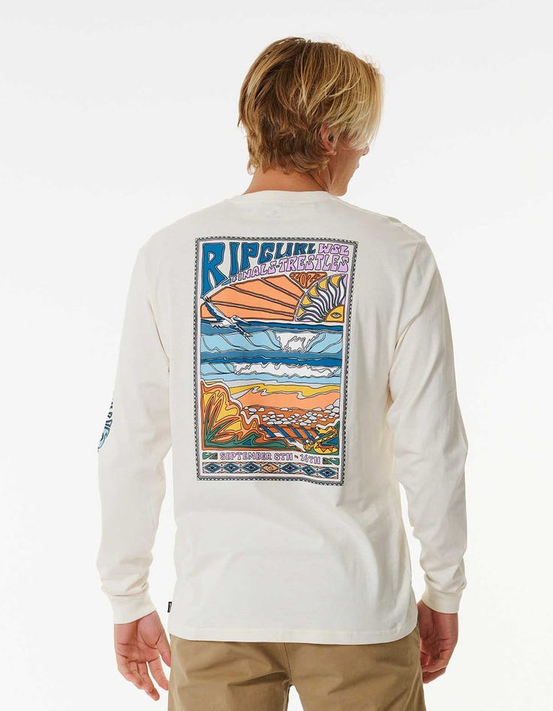 RIP CURL 2023 WSL Finals Split Mens Tee image number 3