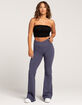 TILLYS Crossover Waist Womens Flare Leggings image number 1