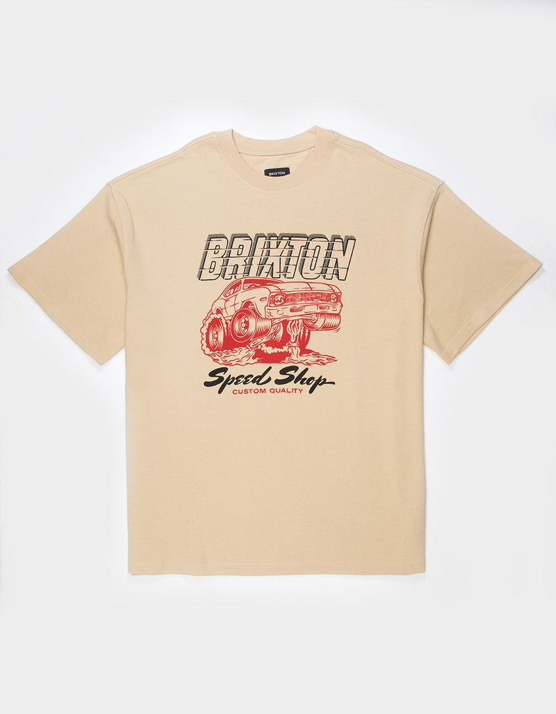 BRIXTON Smokey Mens Heavyweight Tee image number 0