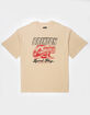 BRIXTON Smokey Mens Heavyweight Tee image number 1