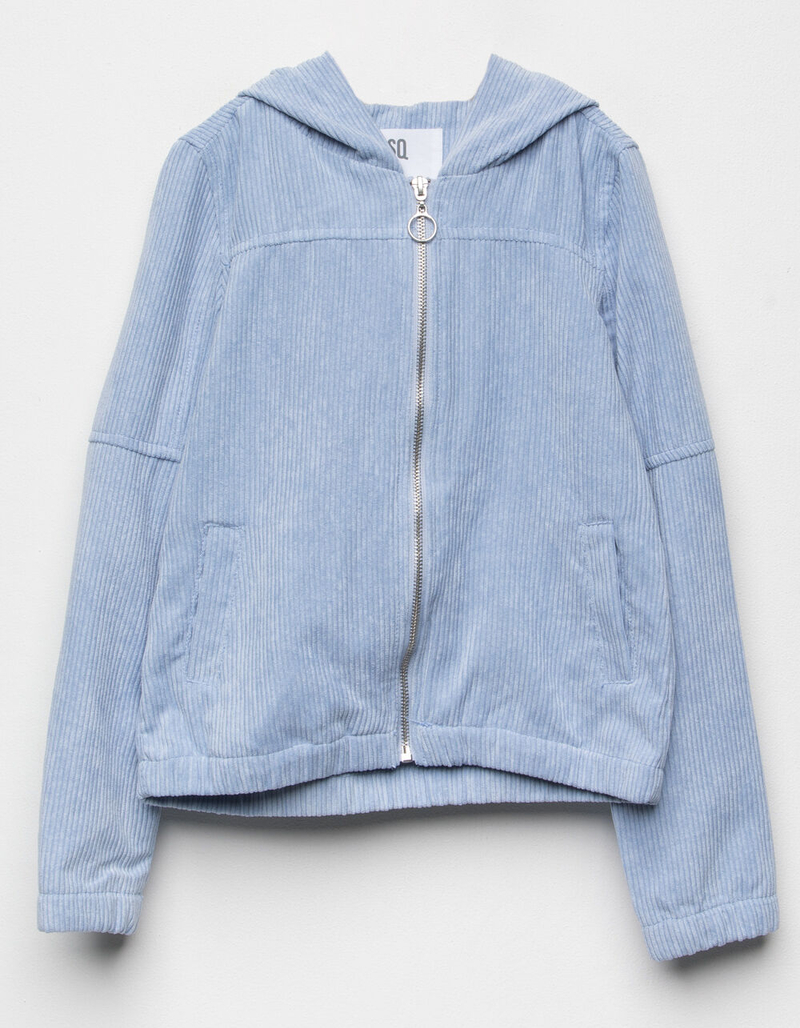 RSQ Corduroy Girls Bomber Jacket image number 0