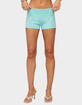 EDIKTED Noey Knit Micro Shorts image number 1