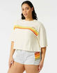 RIP CURL Eventide Heritage Womens Crop Tee image number 7