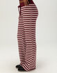 TILLYS Womens Stripe Bootcut Sweatpants image number 4