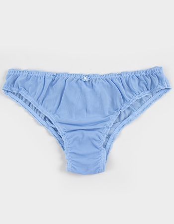 FULL TILT Lettuce Edge Mesh Bikini Panties Primary Image