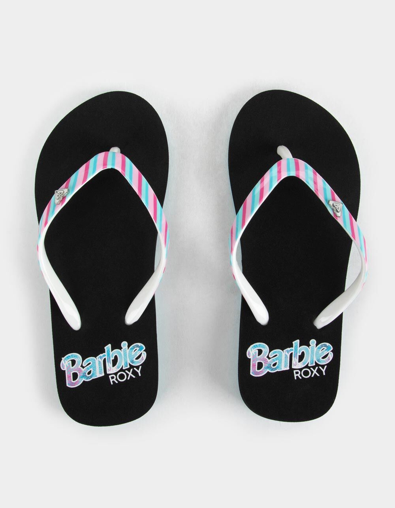 ROXY x Barbie Pebbles VII Girls Sandals image number 4