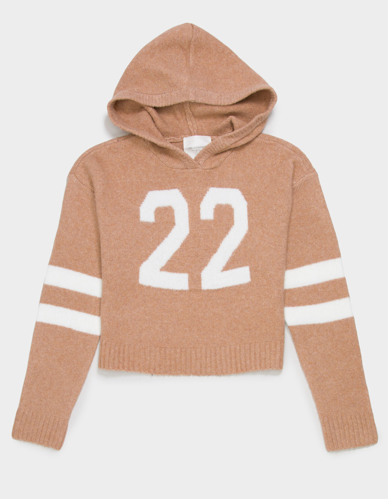 NO COMMENT 22 Girls Hooded Sweater image number 0