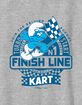 THE SMURFS Finish Line Stamp Unisex Kids Tee image number 2