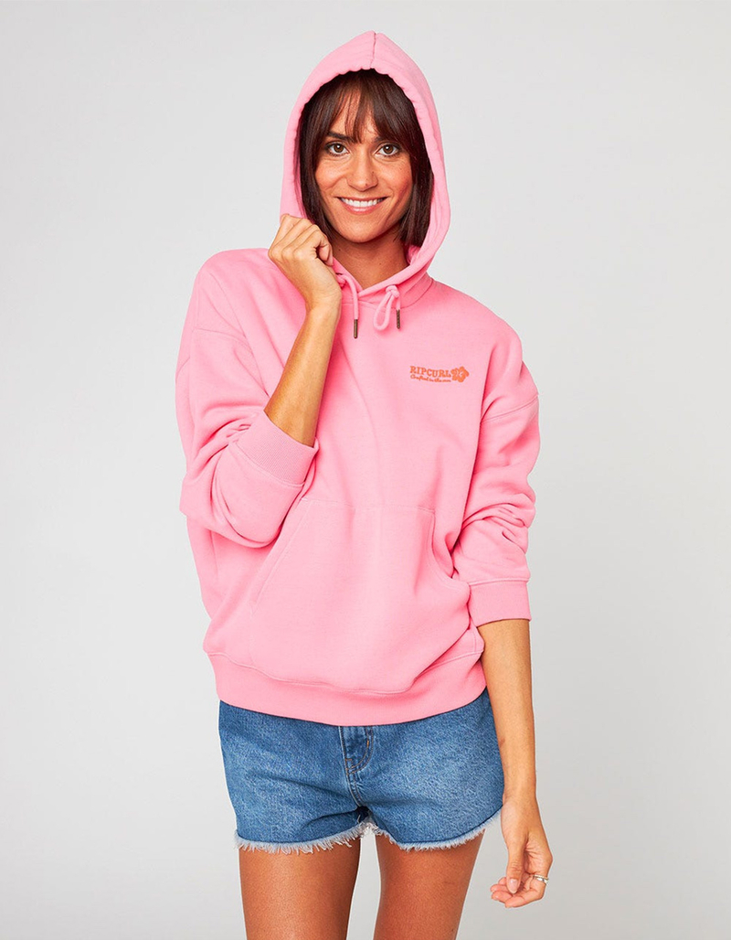 RIP CURL Hibiscus Heat Heritage Womens Hoodie image number 3