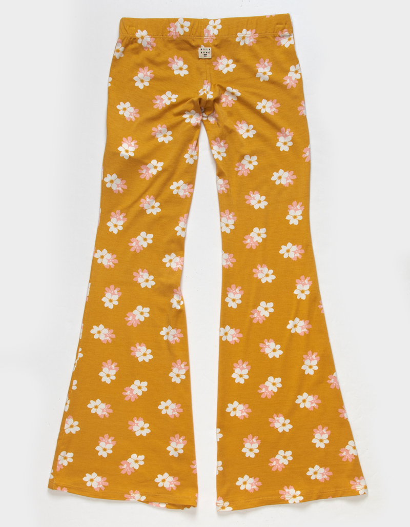 BILLABONG Tell Me Girls Elastic Waist Flared Pants image number 1
