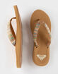 ROXY Porto Raffia II Womens Sandals image number 5