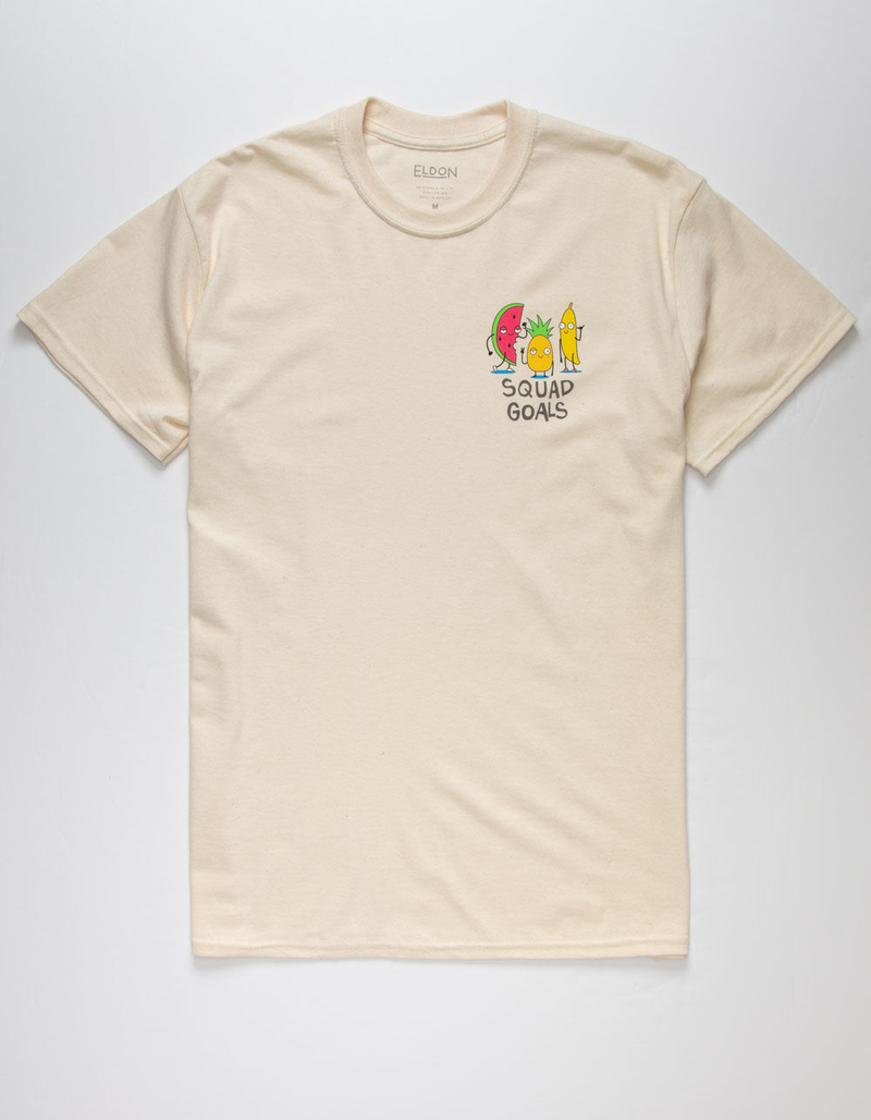 ELDON Edibles Squad Goals Mens T-Shirt image number 0