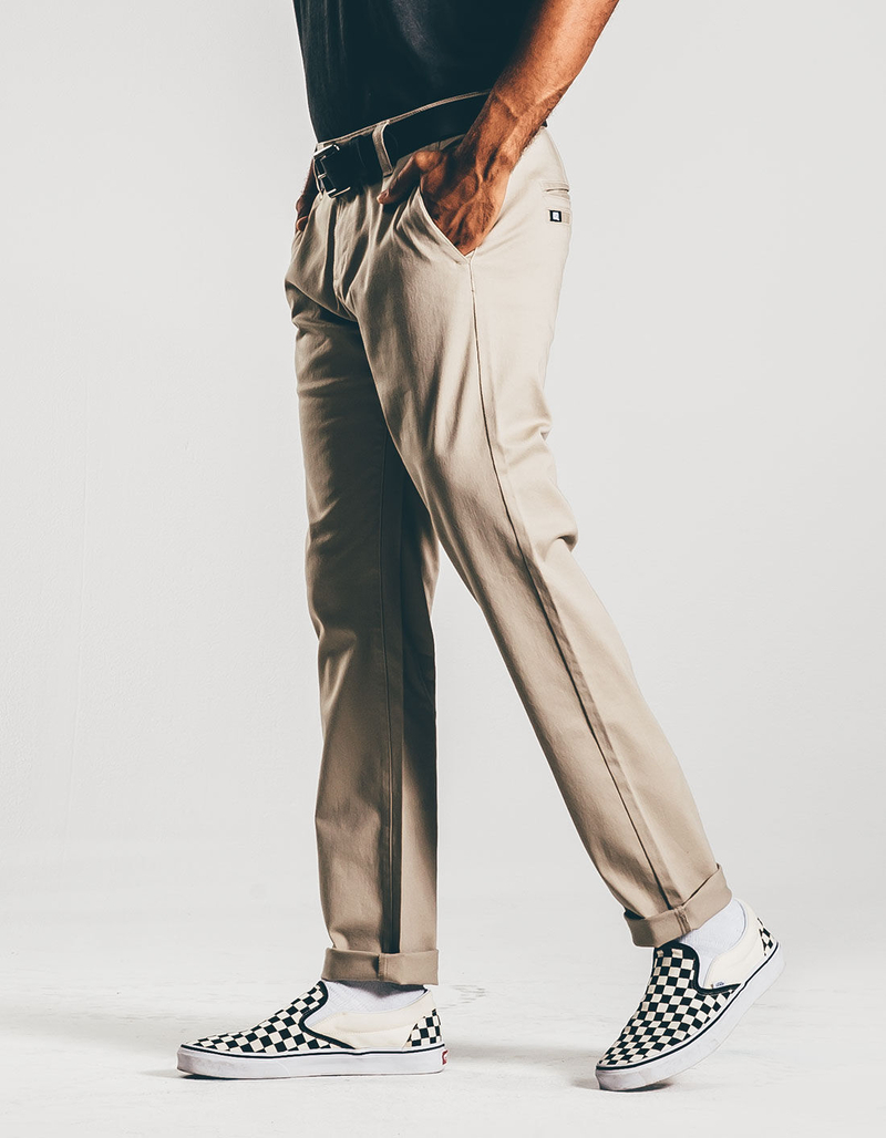 RSQ New York Mens Slim Straight Stretch Chino Pants image number 3