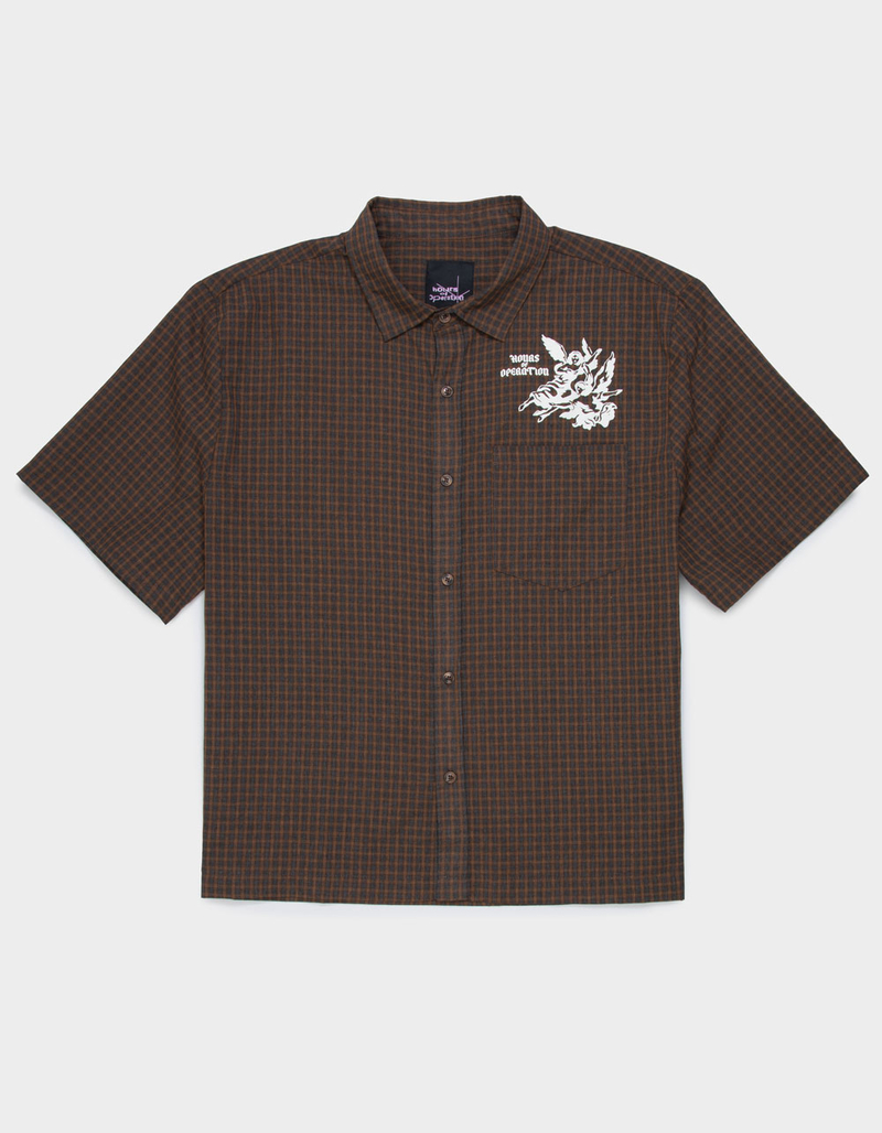 HOURS OF OPERATION After Hours Mens Button Up Shirt image number 1