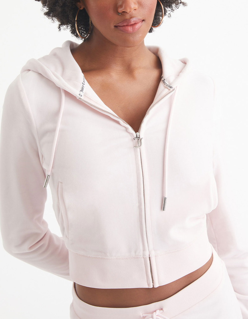 JUICY COUTURE OG Bling Womens Zip-Up Hoodie image number 2