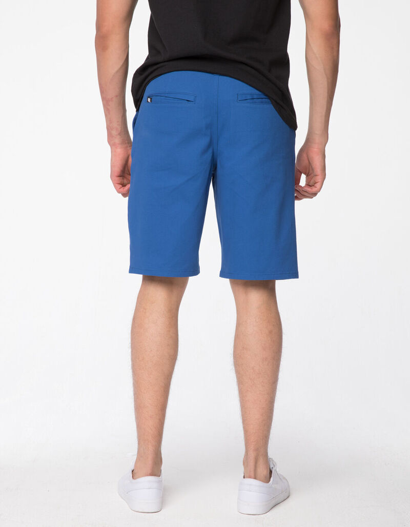 RSQ Long Mens Blue Chino Shorts - BLUE - 364562200