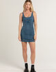 RSQ Womens Denim Short Dress image number 6
