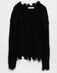 FULL CIRCLE TRENDS Distressed Girls Sweater image number 1