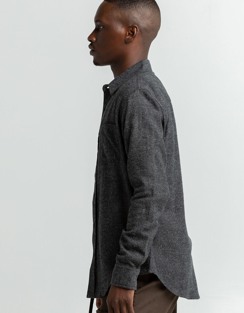 RSQ Solid Mens Flannel image number 2