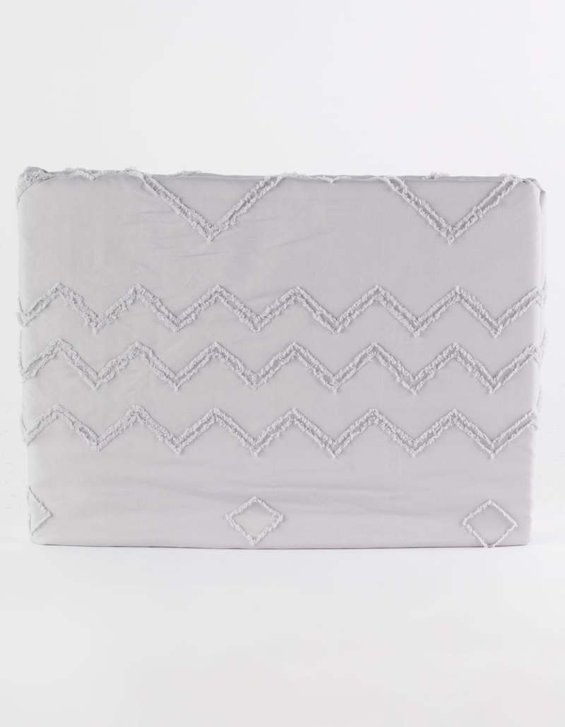 Clipped Cut 3pc Duvet Bedding Set image number 1