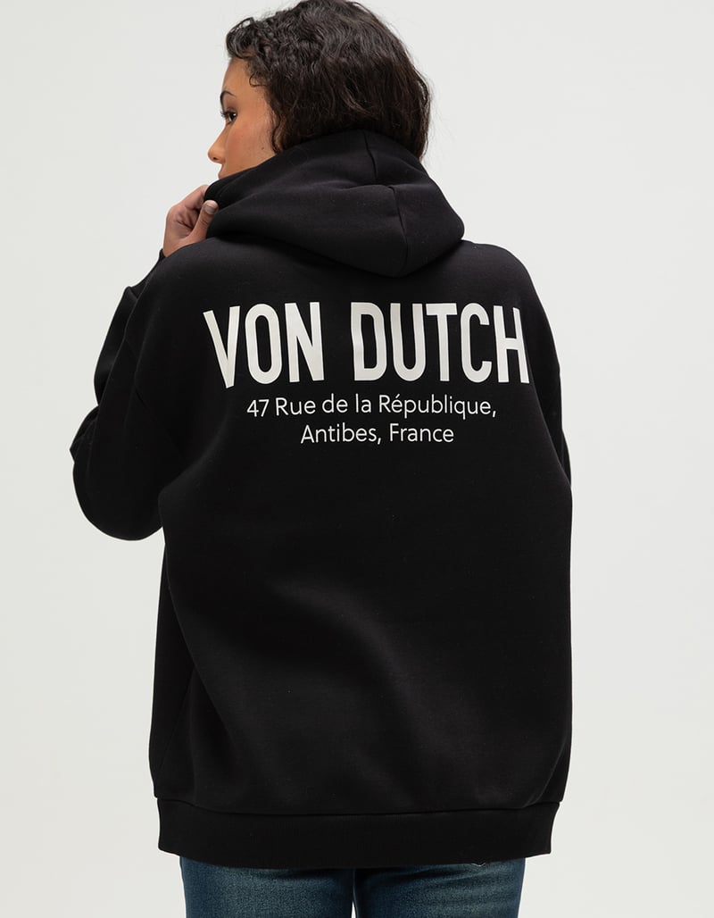 VINTAGE HAVANA x Von Dutch Print Womens Hoodie  image number 0