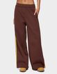 EDIKTED Sorin Contrast Striped Sweatpants image number 1