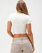 FULL TILT Belt Womens Baby Tee image number 4