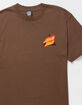 SANTA CRUZ Flamed Not A Dot Mens Tee image number 4