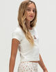FULL TILT Embroidered Bear Girls Baby Tee image number 4