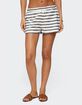 EDIKTED Collins Striped Shorts image number 1
