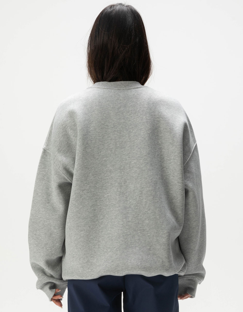 HYPE AND VICE University of Michigan Womens Crewneck Sweatshirt image number 3