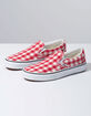 VANS Gingham Classic Slip-On Womens Shoes image number 2