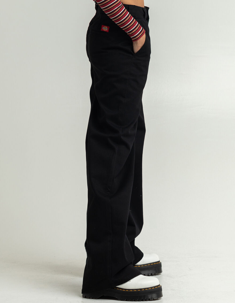 DICKIES Wide Leg Skater Pants - BLACK | Tillys
